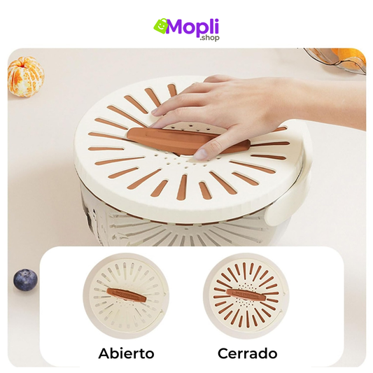 Escurridor de frutas y verduras plegable – Práctico colador de cocina