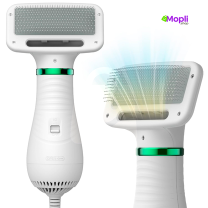 Cepillo Secador 2 en 1 Mascotas - Perros y Gatos