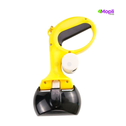 Pala Portátil para Recoger Desechos + Dispensador de Bolsas